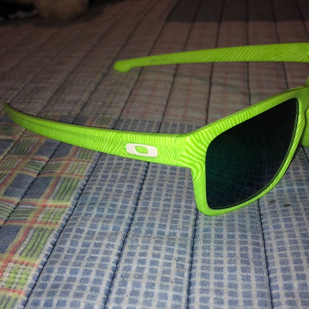 Lime Oakley Enduro Sunglasses